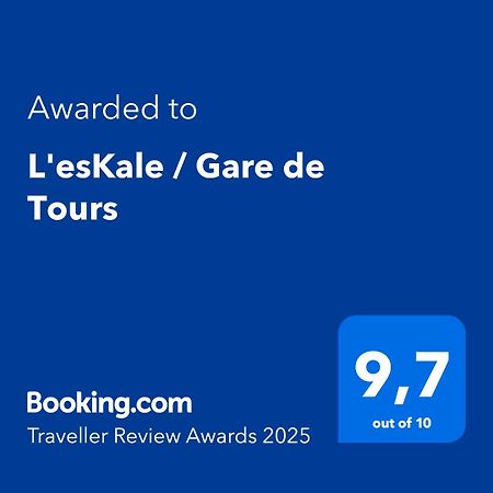 Apartmán L'Eskale / Gare De Tours Exteriér fotografie