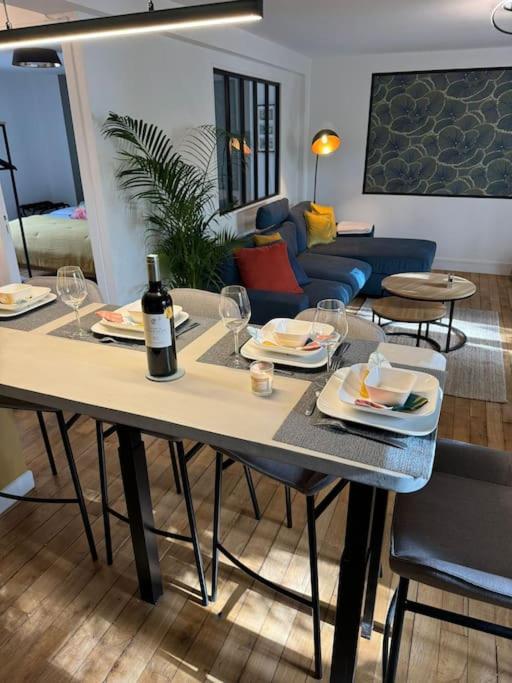 Apartmán L'Eskale / Gare De Tours Exteriér fotografie